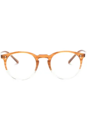 Oliver Peoples Brille mit rundem Gestell