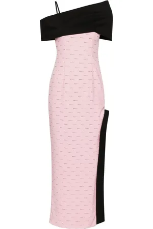 V:PM ATELIER Diamond Maxikleid mit Cut-Outs