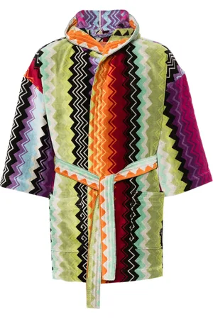 Missoni Bademantel mit Zickzackmuster