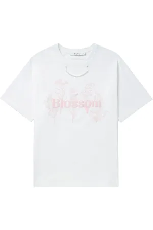 B+AB T-Shirt mit Blumen-Print