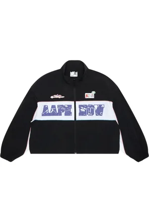 A Bathing Ape Jacke mit Logo-Applikation