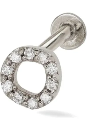 Lark & Berry 14kt Halo Ohrring mit Diamanten