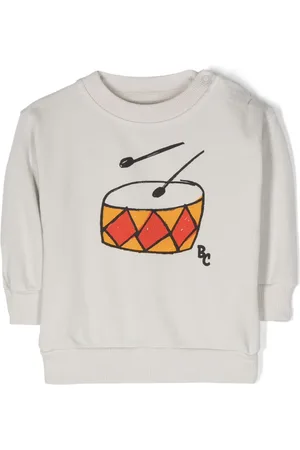 Bobo Choses Sweatshirt mit Play the Drum-Print