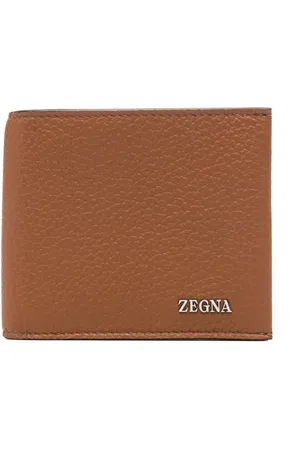 Ermenegildo Zegna Portemonnaie mit Logo-Schild