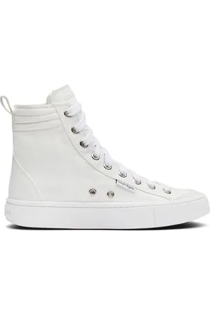 Courrèges Sneakers mit Einsätzen aus Canvas