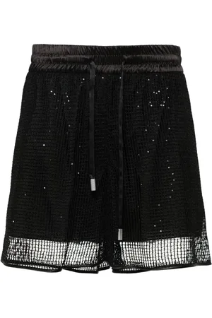 PESERICO SIGN Shorts mit Pailletten