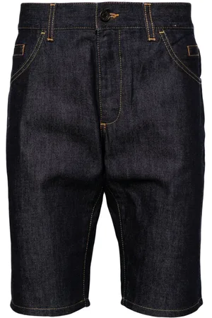 Dolce & Gabbana Jeans-Shorts mit Kontrastnähten