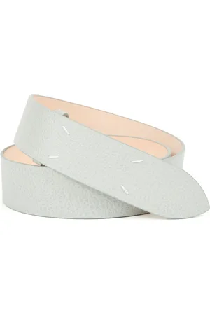 Maison Margiela Lederürtel mit Ziernähten