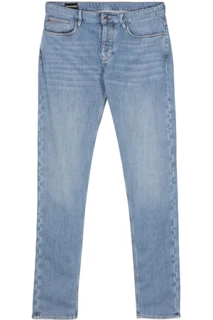 Emporio Armani Tief sitzende Slim-Fit-Jeans