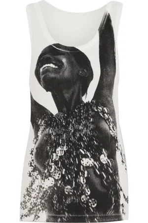 Paco rabanne X Jean Clemmer Tanktop mit Foto-Print