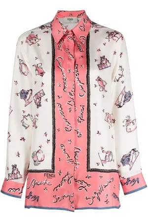 Fendi Hemd mit Logo-Print