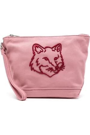 Maison Kitsuné Clutch mit Fuchskopf