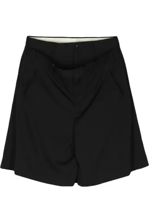 Comme des Garçons Woll-Bermudas im Layering-Look