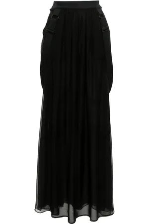 Max Mara Jedy Chiffon-Maxirock