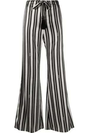 Fendi Ausgestellte Seidenhose