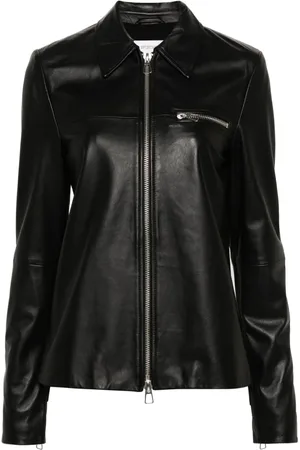 Sportmax Lederjacke mit Reißverschluss