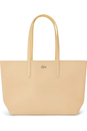 Lacoste Shopper mit Logo-Schild