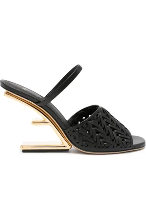 Fendi Sandalen aus Leder 95mm