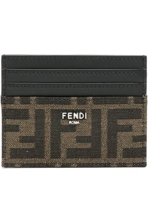 Fendi Kartenetui mit FF-Jacquard