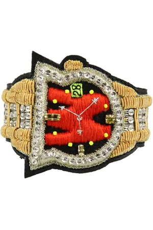 WALTER VAN BEIRENDONCK Armband mit W-Stickerei
