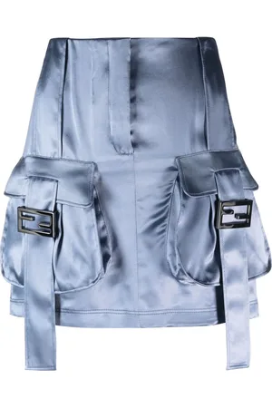 Fendi Minirock aus Satin