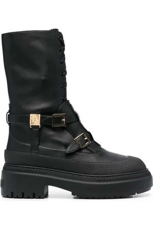 Fendi Stiefel im Biker-Look