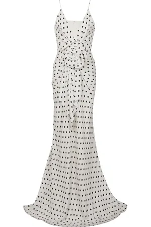 Balmain Abendkleid mit Polka Dots