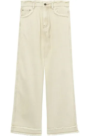 tout a coup Jeans mit weitem Bein