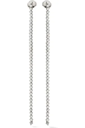 Lark & Berry 14kt Modernist Tennis Goldohrringe