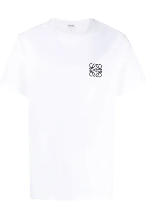 Loewe T-Shirt mit Logo-Stickerei
