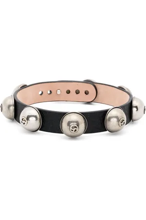 Acne Studios Leder-Choker mit Nietenverzierung