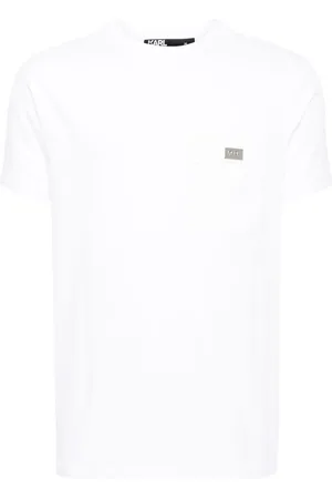 Karl Lagerfeld T-Shirt mit Logo-Schild