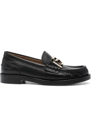 Fendi Loafer mit Logo-Schild