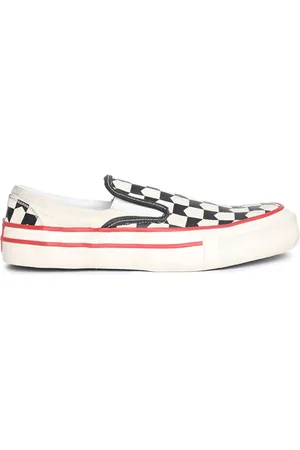 Rhude Karierte Slip-On-Sneakers
