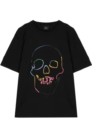 Paul Smith T-Shirt mit Totenkopf-Print