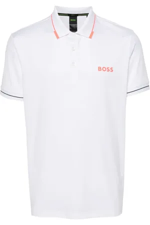 HUGO BOSS Poloshirt mit Logo-Print
