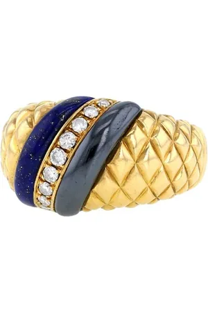 Van cleef 1970 Ring aus Gelbgold