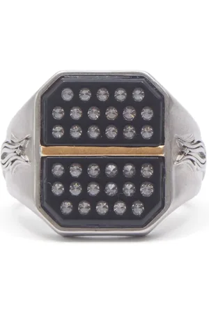 Maison Margiela Siegelring mit Strass