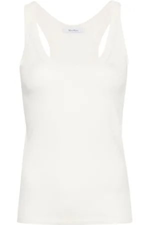Max Mara Strickoberteil mit rundem Ausschnitt
