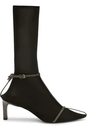 Jil Sander Stiefel mit spitzer Kappe