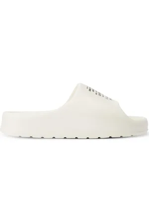 Lacoste Pantoletten mit Logo-Print