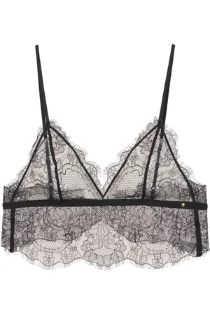 ANINE BING Bralet aus Spitze