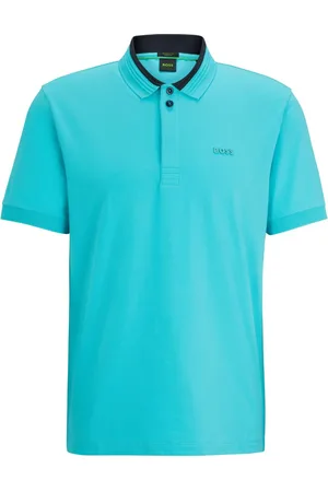 HUGO BOSS Poloshirt mit Logo-Prägung