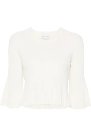 Loulou de Saison Trägershirt aus geripptem Strick
