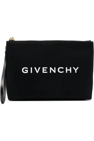 Givenchy Clutch mit Logo-Print