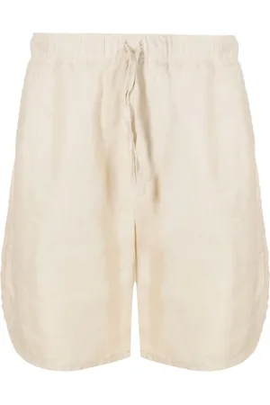 HANDRED Shorts aus Leinen mit Kordelzug