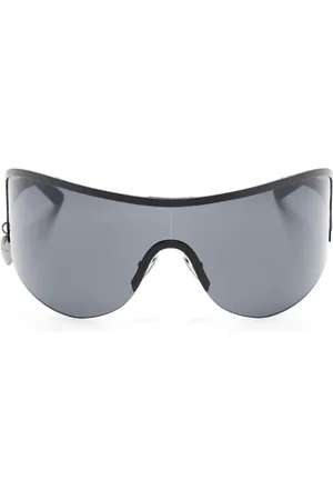 Acne Studios Shield-Sonnenbrille mit Logo-Anhänger