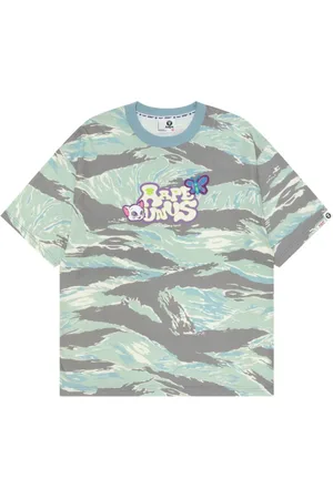 A Bathing Ape T-Shirt mit Camouflage-Print