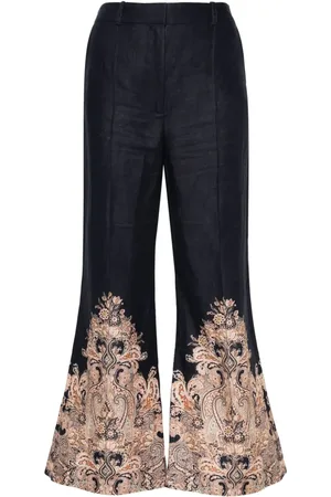 ZIMMERMANN Ausgestellte Natura High-Waist-Hose