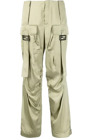 Fendi Cargohose mit Satin-Finish
